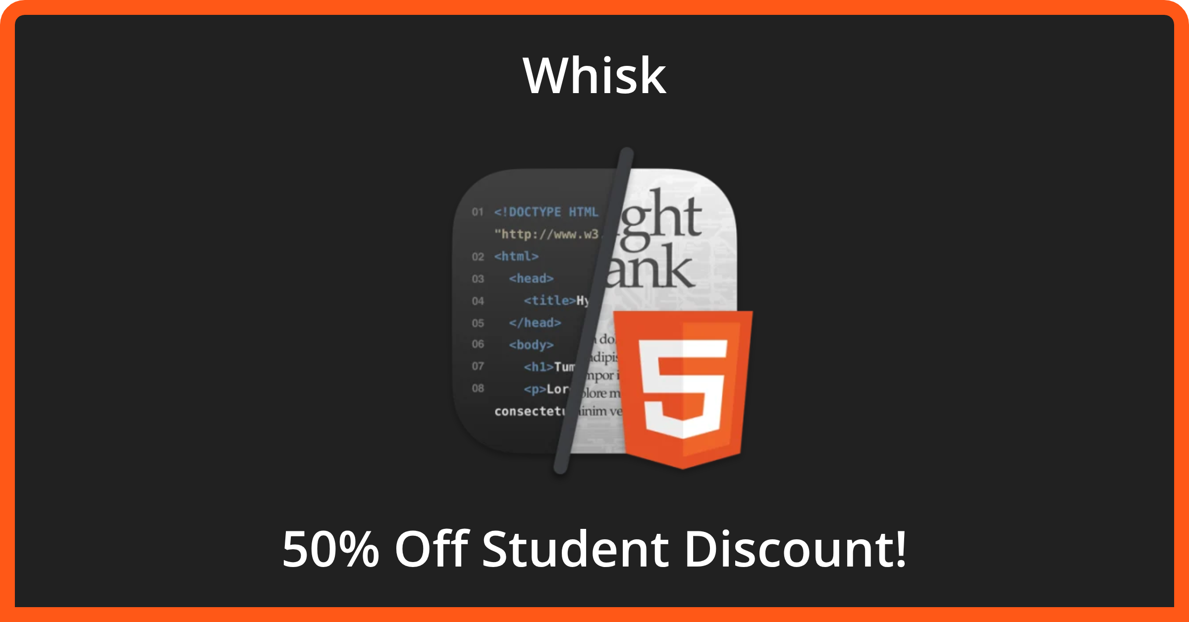 50 Off Whisk Student Discount August 2024