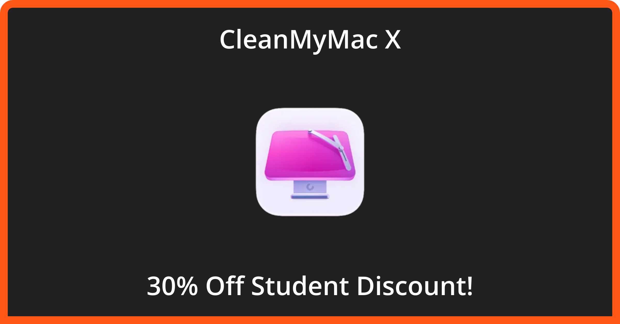 30 Off CleanMyMac X Student Discount March 2024