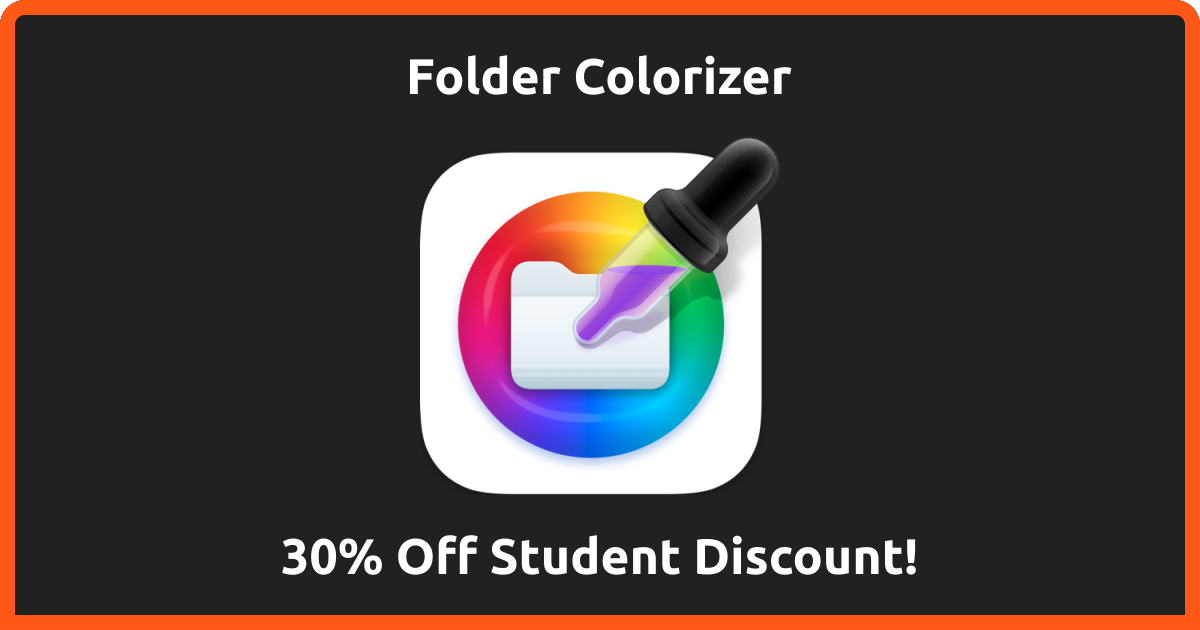 30% Off | Folder Colorizer Student Discount | July 2026